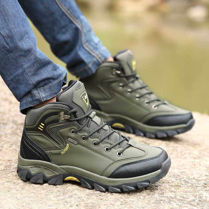 Waterproof Tactical Mens Steel Toe Work Boots Sneakers - Gift Wows