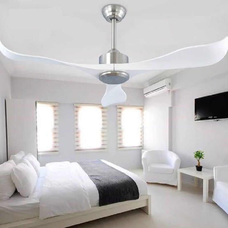White Modern Ceiling Fans Cooling Fan, Modern Ceiling Fans For Bedroom